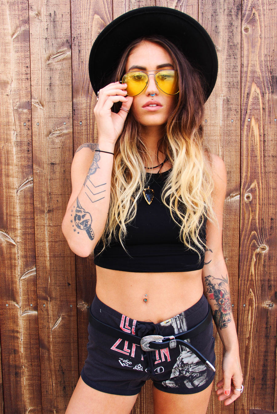 Vintage Denim Shorts - High Waisted, Fringe, and more