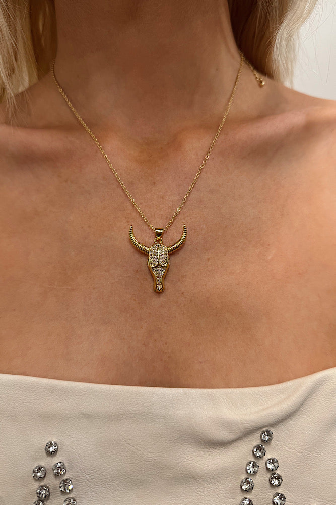 Luxe Bull Necklace