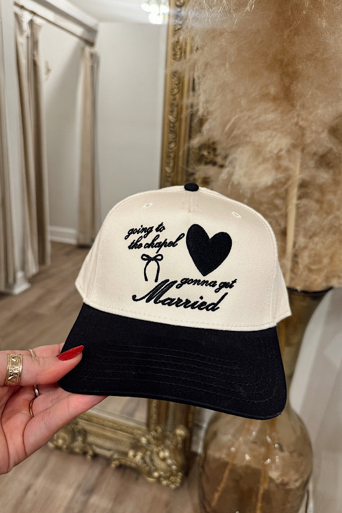 Hitched Hat - Bride/Bachelorette hat! Gettin main image 4
