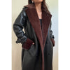 Midnight Muse Faux Leather Coat