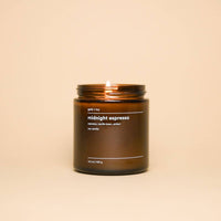 Midnight espresso soy candle -
