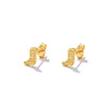 Cowboy Boot Stud Earrings