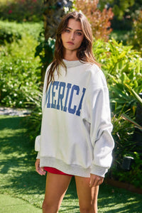 Pre-Order USA/AMERICA Reversible Mockneck