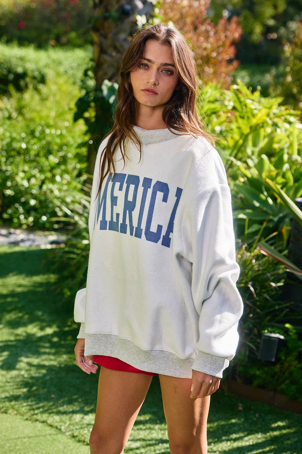Pre-Order USA/AMERICA Reversible Mockneck