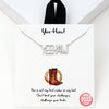 YeeHaw Pendant Necklace - Silver