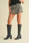 Wild Instincts Skort- Leopard