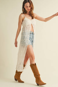 Lacey Duster Top