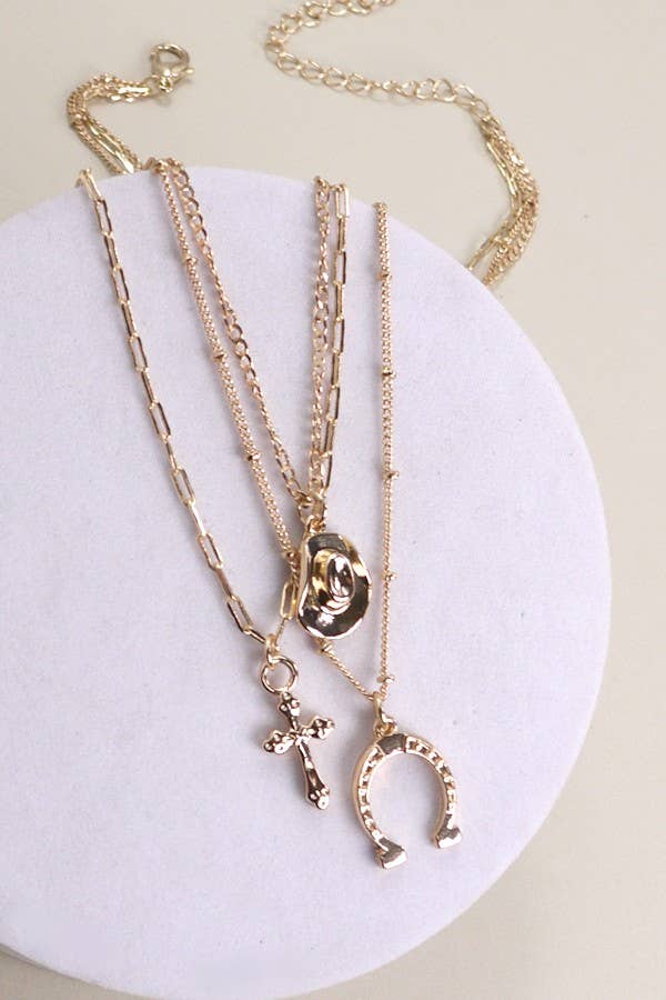 Western Trio Necklace