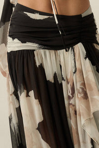 Martha’s Vineyard Floral Maxi Skirt