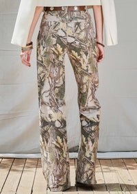 Combat Muse Camo Wide-Leg Jeans