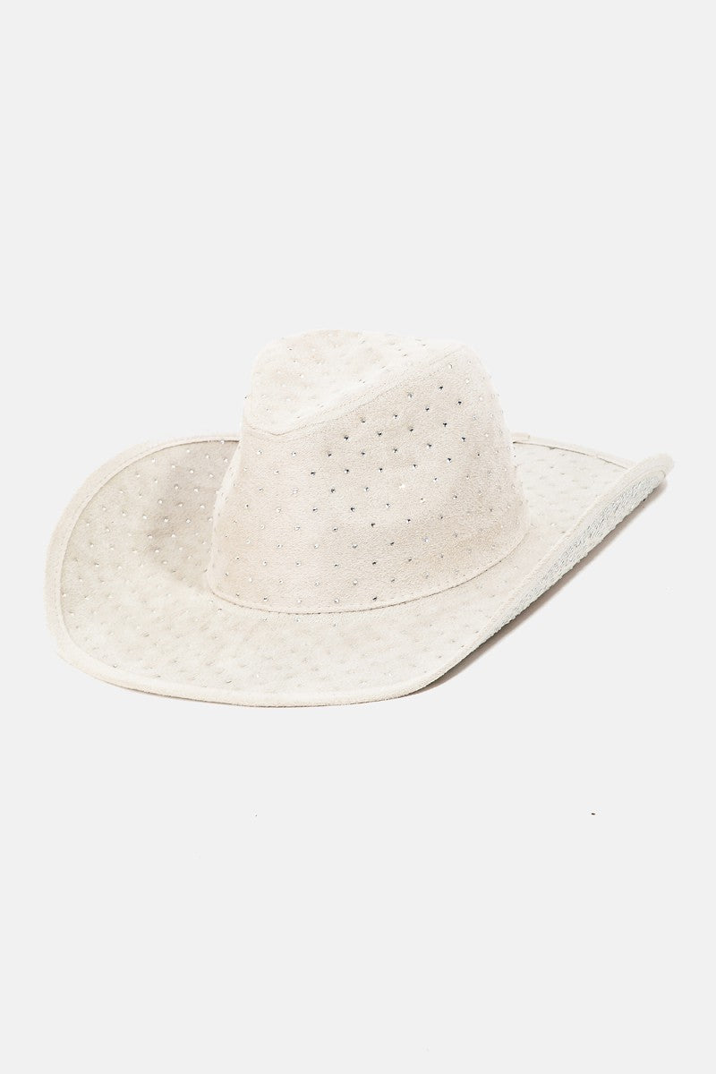 Rhinestone Studded Cowgirl Hat