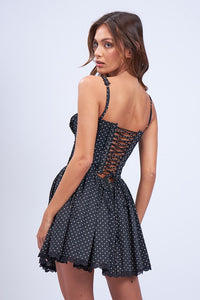 Dotted Desire Corset Dress