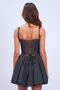 Dotted Desire Corset Dress