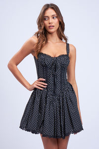 Dotted Desire Corset Dress