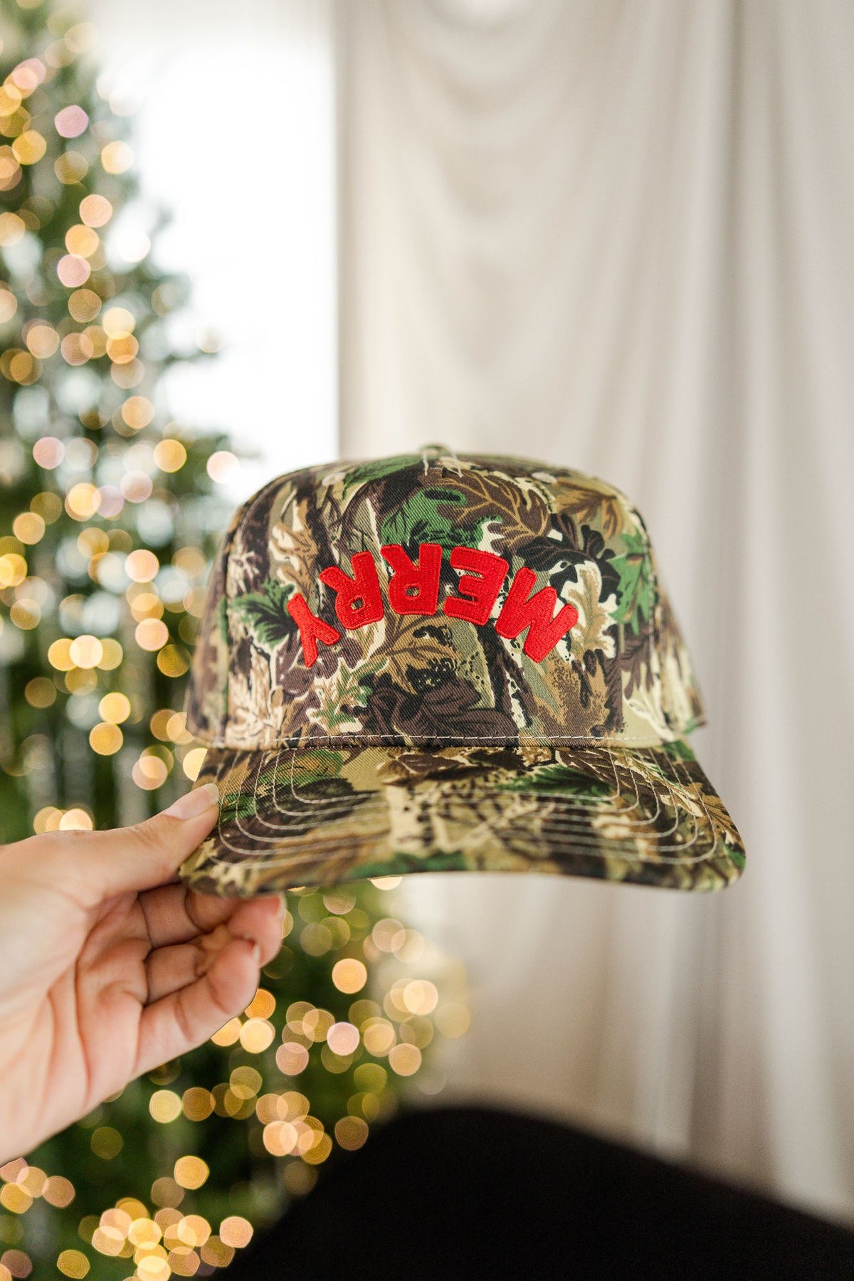 Merry Camo Trucker Hat