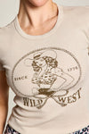 Wild West Cowgirl Baby Tee