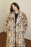 Ruby Luxe Leopard Faux Fur Coat