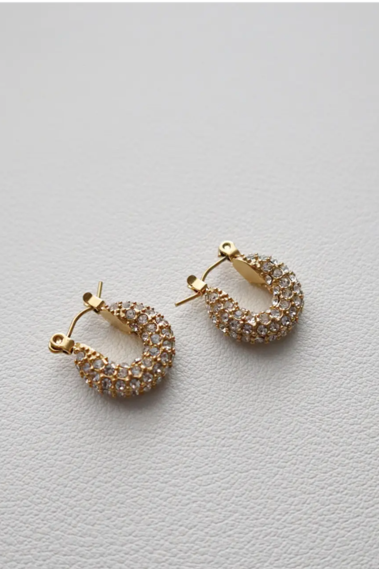 Aria Pave Hoops