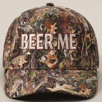 Pre-Order Beer Me Light Camo Hat