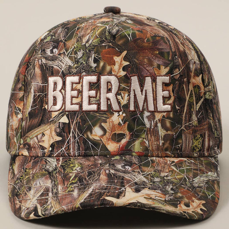 Pre-Order Beer Me Light Camo Hat