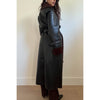 Midnight Muse Faux Leather Coat