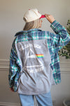 Pink Floyd Band Tee Flannel