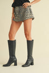 Wild Instincts Skort- Leopard