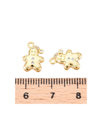Gingerbread Man Charm