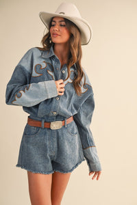 Jackson Denim Romper