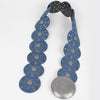 Denim Eyelet Western Belt