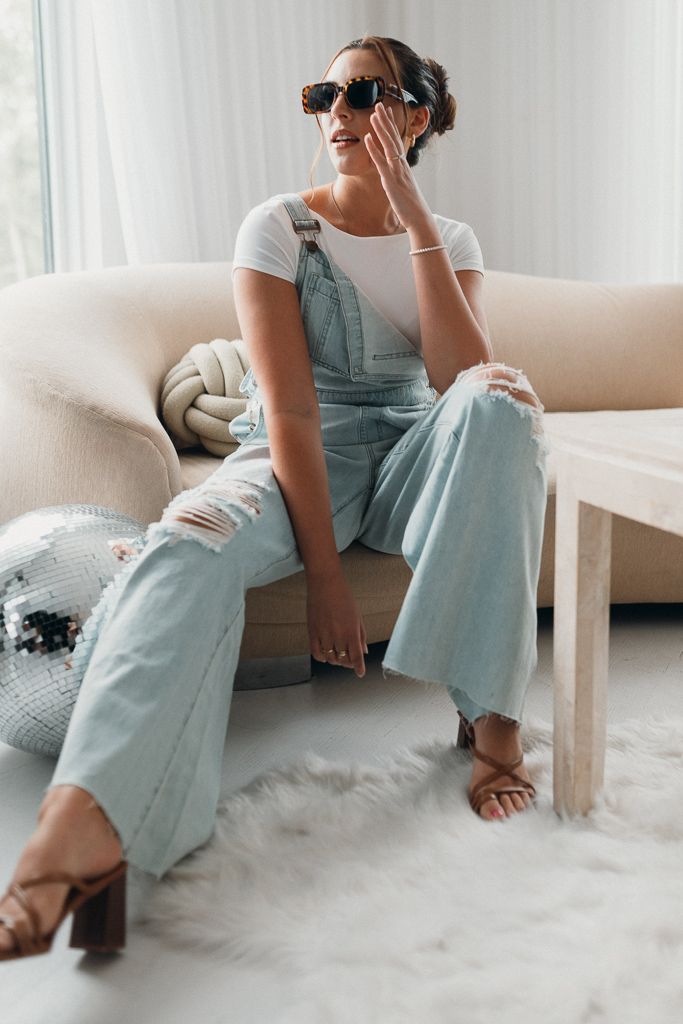 Show Me Your Mumu Trenton Overalls - Faded Indigo – Trendy