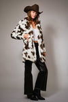 Cattle Drive Faux Fur Coat