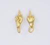 Dainty Middle Finger Charm