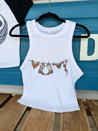Cowgirl Summer Cropped Tank