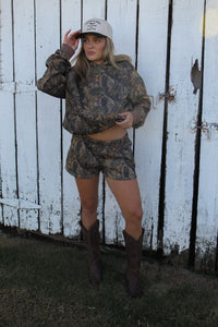 Woodland Camo Lounge Shorts