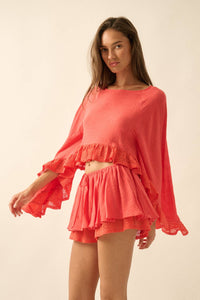 Newport Crochet Lace Skort
