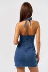 Bandera Buckle Denim Dress
