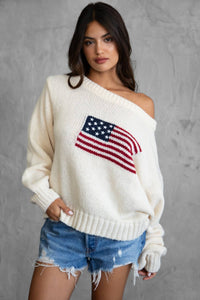Brandi Flag Sweater