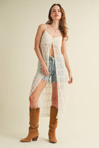 Lacey Duster Top