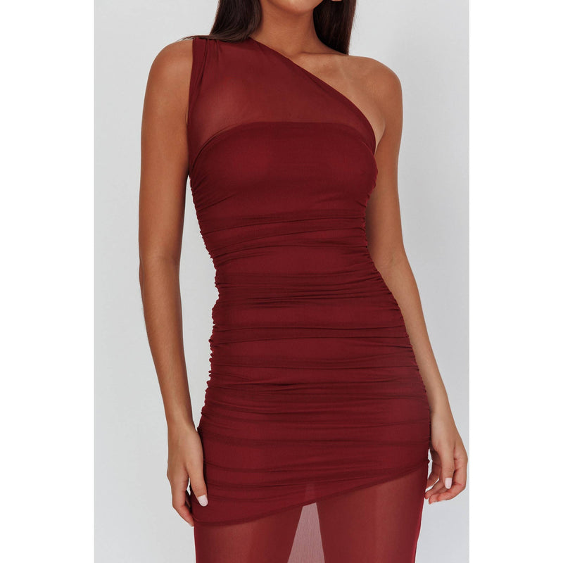 Siren Maxi Dress - Wine