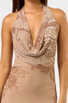Paisley Allure Maxi Dress