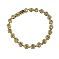 Evie Circle Diamond Bracelet