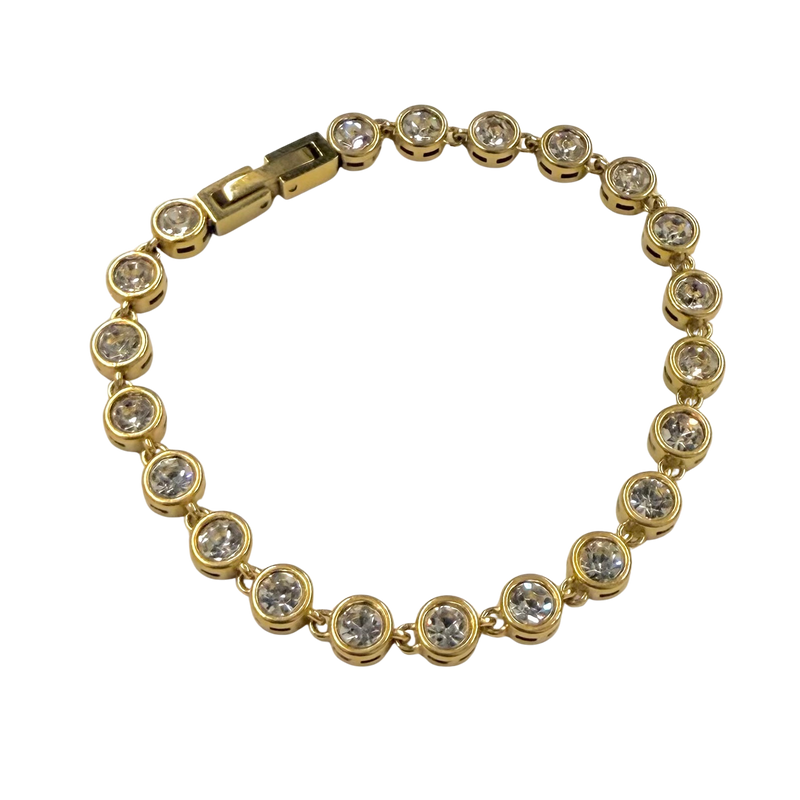Evie Circle Diamond Bracelet