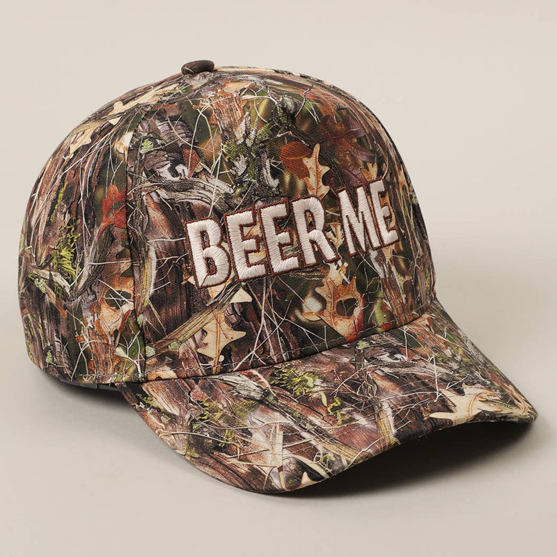 Pre-Order Beer Me Light Camo Hat