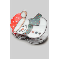 SNOWMAN HAT CLIP