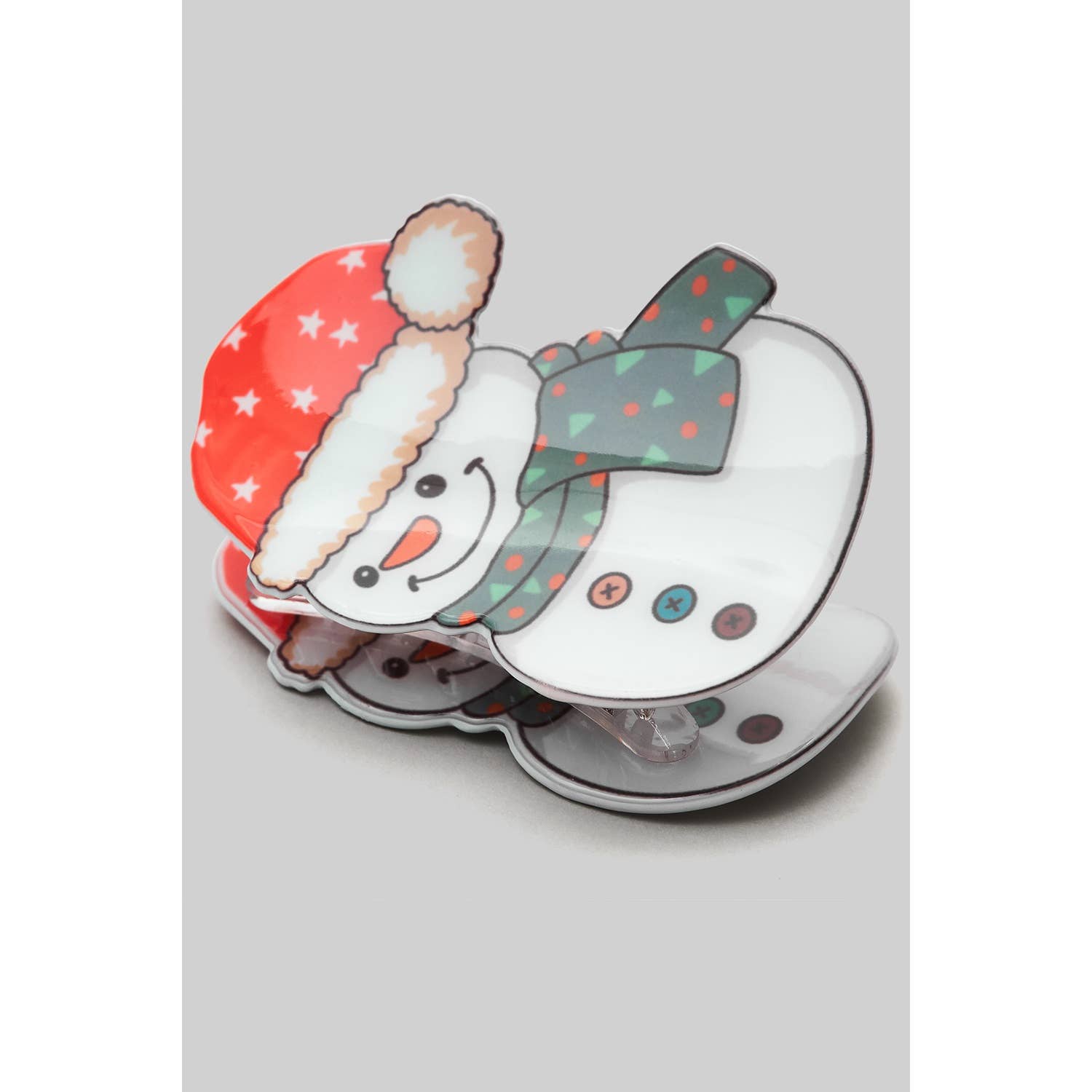 SNOWMAN HAT CLIP