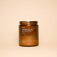 Midnight espresso soy candle -