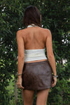 Sway Cowl Neck Top- Cream