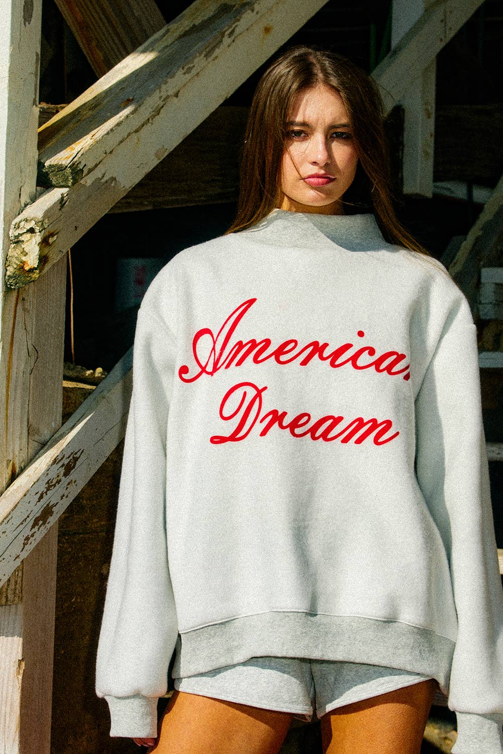 Gods Country/American Dream Mockneck Sweatshirt