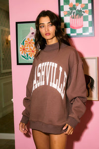 Nashville Mockneck Reversible Sweatshirt